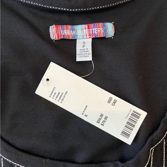 Urban Outfitters black Mini Dress NWT - Picture 5 of 7